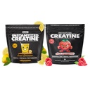 Voitot irtotavarana Instantized Creatiini Monohydraatti naisille ja miehille, Liukoinen pre harjoitusjauhe, tukee lihasten rakentaminen, vahvuus ja suorituskyky, makea sitruuna ja hapan vadelma, 60 tarjoilua