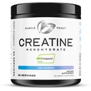 Muscle Feast Creapure Creatine Monohydrate Powder, Vegan Keto Friendly Gluten-Free, Mass Gainer, Muscle Recovery Supplement och Trusted Creatine för muskeltillväxt, Kreatinpulver, Osmakad, 300g