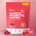 VivoNu Viginal Probiootit naisille, Naiset Probiootit Gummies, Feminine Balance Gummies, Prebiootti Gummy, Cranberry Probiootit naisille Vaginigal Health, Hiiva Ph Balance... 60 Gummies