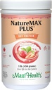 Maxi-Health NatureMAX PlusTM Energy Support Drink Soy Protein Powder - Sokeriton ruokavalio täydentää - 20g Protein Per Serving - Luonnollinen mansikka maku - Kosher vitamiini - 1lb