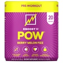 EBOOST POW Natural Pre Workout Powder - 20 Servings - Berry Melon Fizz - Pre workout Supplement for Performance, Joint Mobility Support, Energy, Focus - Miehet & Naiset - Ei GMO, Gluteenittomat, Ei Creatiini