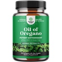 Wild Oregano Oil Softgels - Super sulatettu Softgels Oil of Oregano kanssa Carvacrol 70% Digestion & Immuno Support - Herbal Supplements for Intestine Cleanse, Body Detox & Repair - 120 Ct