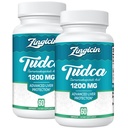 TUDCA Supplement 1200mg - 120 Kasviskapselit,Powerful TUDCA Bile Salt täydentää maksan,Ruoka