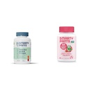 SmartyPants Teini Guy Multivitamiini Gummies: Omega 3 Kalaöljy (EPA/DHA) & Kids Probiootti Immuniteetti Gummies: Prebiootit & Probiootit Dgestive Health ja Immuunituki täydentää