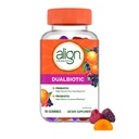Align Dualibiootit, Prebiootit ja Probiootit naisille ja miehille, Probiootit digestiivinen terveys, Prebiootit Ohje ravintoa hyviä bakteereja, Natural Fruit Flavors, 90 Probiootit Gummies (Packaging May Vary)