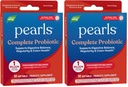Nature's Way Complete Probiotic Pearls,Tukee Ruoansulatuskyky*,1 Miljardin live kulttuurit, Täydennys miehille ja naisille,Ei jääkaappi vaaditaan,30 softgels,(Pack of 2)