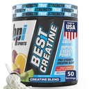 BPI Sports Best Creatiini - Creatiini Monohydraatti Powder for Men & Women, Himalajan Salt - Strength, Pump, Endurance, Lihasten kasvu, lihasten määrittely - Ei turpoaa