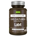 Igennus Probiootit & Prebiootit 2 in 1, Lactobacillus Acidophilus & Bifidobacterium, Gut Health Support, Live Cultures+ Lab4, takuulla 25 miljardia PMY, naiset & miehet, ei turvotusta, ei GMO, 30 kapselia
