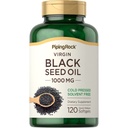 Piping Rock Black Seed Oil Softgel kapselit ... 1000 mg... 120 pilleriä...