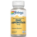 Solaray Sinkki Asporotate 15 mg Kelated Complex .