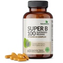 Futurebiotics Super B 100 Pitkäkestoinen vapauttaa B-vitamiini Complex ei-GMO, 60 kasvissyöjä Tabletit