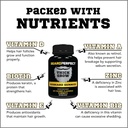 THICKGROW Bigbeard Gummies - Hanki vahvempi, pidempi, Thicker Beard Growth Formula miehille Biotin, B12, ja 10+ Elite Parta-Building Vitamiinit Ravinteet 60 kirsikka makuinen Gummies!