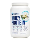 LeanFit WHEY Protein Natural Vanilla . 100% Whey Protein Powder, 24g Protein Per Serving.