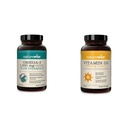 NatureWise High-Potency 1000 mg Omega 3 600 mg EPA, 400 mg DHA, & E-vitamiini & D3 5000iu (125 mikrog) 1 vuosi tarjonta terveen lihasten toiminta