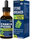 Chanca Piedra Stone Breaker Extract Drops varten munuaiskivien liuotin, munuaispuhdistus Detox & Korjaus täydentää w/Horsetil Voikukka. Chanca Piedra para Los Riñones. 2oz