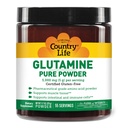 Maa Elämä Glutamiini Pure Powder - 5000 mg L-glutamiini - Lihaskudos, Gut Health, Immuunituki - Gluteeniton Certified - Ihanteellinen Pre/Post workout Aminohappo täydentää, 55 tarjoiluja, 9.7oz