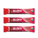 CLIF BLOKS - Energy Chews - Mansikka - ei-muuntogeenisiä organismeja - Kasvipohjaiset elintarvikkeet - Nopea polttoaineena pyöräilyyn ja Running-workout välipala (2.1 Ounce Packet, 3 Count)