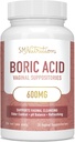 Boorihappo Suppositories for Women ... 600mg ... pH-tasapainoon, emättimeen Odor & kutisemiseen... Feminiini Intimate Health Supplement with Boric Acid & Aloe Vera...
