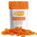 Smart for Life C-vitamiini Gummies - Kasviperäisiä kasvissyöjä C-vitamiini Gumies Natural Orange Flavor - Immuuni tuki Gummies aikuisille ja lapsille - ei-GMO - ravintolisä - 60 Count