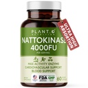Nattokinaasi täydentää Max Enzyme Support - 4000 FU Per Serving - Premium Nattokinaasi Formula Heart Health Support - 60 kapselia - Valmistettu USA