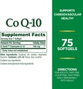 Nature's Bounty CoQ10, tukee sydämen terveyttä, ravintolisä, 100mg, 75 Softgels (paketti 2)