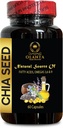 chia-siemeniä gluteenittomia - CHIA SEED - chia-siemenöljyä, alfalipoiinihappoa ravintolisiä, antioksidantteja täydentää naisille, immuuni boost pillereitä, chia-siemeniä valkoinen luomu - 1 pullo 60 Softgels