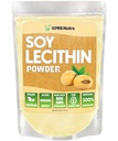 XPRS Nutra Soy Lecitin Powder Food Grade Fat Emulsifier - Sopii ruoanlaittoon, paistamiseen ja muuhun - Vegan Friendly Soy Lecitin Powder Cooking Aid (8 Ounce)