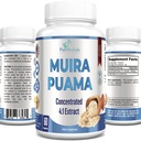 Muira Puama kapselit - voide 4:1 uute, joka vastaa 2200 mg / kapseli, 60 kapselia
