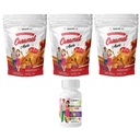 BariatricPal 90-päivän bariatrinen vitamiini Bundle (Multivitamiini ONE 1 per päivä! Kapseli, jossa 45 mg rautaa ja kalsiumia Sitraattia pehmeät purut 500 mg Probiootit - Caramel Apple)