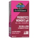 Puutarha Life Dr Formulated naisten pH Probiootit 50 miljardia PMY, Pre + Pro + Postbiootit - Ruoansulatus-, immuuni- ja emätintuki, peruna, Acacia, Postbiotic Metabolites, 30 päivän tarjonta