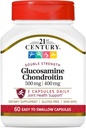 21st Century Glucosamine Chondroitin Double Strength 500/400mg, 60 Count