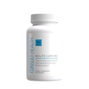 Consult Health Beaute Caps Pro - Tukee hiusten kasvua, ihon ja kynsien terveyttä - Collagen, vitamiinit B6, B7,B12, D & 10500 mikrog Biotin - MSM, Blood Orange - Anti-Aging - USA Made - Naiset ja miehet 60 kapselia