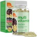 Zahler - One Daily Vegan Multivitamiinit naisille ja miehille (60 kreivi) Kosher Multivitamiini - Essential Vitamiinit & Minerals with Whole Food Spectra Blend - Kasvissyöjä ja kasvisvitamiinit aikuisille