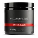 Hyaluronihappoa lisäravinteet Lab testattu 95% Ultra korkea puhtaus . Fermentoitu ja biosaatavissa C-vitamiinilla.