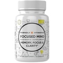 Keskittyneen mielen Päivittäinen aivolisämuistin ja Focus Support -ohjelman Nootropic for Concentration, Mental Clarity, and Brain Energy Kognitive Supplement for Work, School, tai Arjen tarpeet