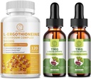 L-Ergothioneine Mushroom Complex Kapselit & TMG (Trimetyyliglysiini) Nestemäiset tippa