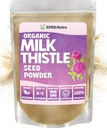 XPRS Nutra Organic Milk Thistle Seed Powder - Premium Milk Thistle Powder Rich Silymarin ja antioksidantteja - Milk Thistle Siemenet Tuki Maksan terveys - Vegaani Friendly Milk Thistle Organic (8 Ounce)
