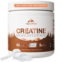Creapure Creatine Monohydrate Powder, Unflavored, 60 Servings