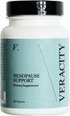 Veracity Menopause & Perimenopause Support Supplement for Women - Natural Relief for Hot Flashs, Night Sweats, Mood Swings & Low Estrogeeni - Estrogeeni täydentää naisille
