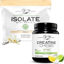 Muscle Feast Isolate + Creative Candy Bundle: 1 Whey Protein Isolate (Vanilla, 5lb) + 1 Creative Candy (Sitruunalimetti, 360) . Premium-lisäravinteet, kasvissyöjä, gluteeniton