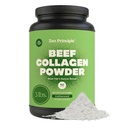 Zen Periaate Grass-Fed Agglomerated Hydrolysed Collagen Peptides 3 Lb. Anti-Aging Protein Powder for Healthy Hair, Skin & Joins. Paleo ja Keto Friendly, GMO ja gluteeniton, pastöroitu nauta.