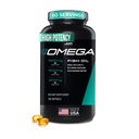 JYM Supplement Science Omega JYM Fish Oil 2800mg, High Potency Omega 3, EPA, DHA, DPA aivot, sydän, & Joint Support 120 Soft Gels