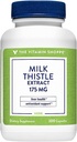Vitamiini shoppe maito ohdake uute 175 MG (300 kapselia)