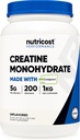 Nutricost Creapure® Creatiini Monohydraatti Powder 1KG