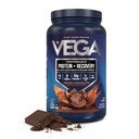 Vega Sport Vegan Protein Powder + Recovery - 30g Plant Based Protein per Serving, Chocolate, 19 Servings, 5g BCAAs, Probiootit, NSF Certified, For Shakes & Smoothies, 1.8lbs (Packaging May Vary)