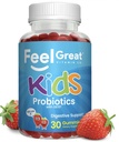 Feel Great USDA Organic Kids Probiootit Gummies 