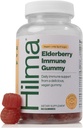 Hilma Elderberry Gummies Formuloitu C-vitamiini & Sinkki, Luonnollinen, Vegaani, Kliinisesti todistettu ainesosat, Immuuni Support Plus antioksidantteja,Luonnollinen Berry Flavor (60 Gummies)