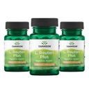 Swanson L. Reuteri Probiootti Plus w/ L. Rhamnosus L. Acidophilus & FOS Prebiootti digestiivinen tuki - edistää Gut Health w/ 7 miljardia PMY per kapseli - (30 kasviskapselia) (3 pakkaus)