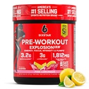 Six Star Pre-Workout Powder for Men & Women, Pink Lemonade (30 tarjoilua) - Preworkout Explosion 2.0 Energy Powder Drink Mix Beta-Alanine & Cofeine - Urheiluravintolisätuotteet
