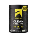 Ascent Clean Creatiini Monohydraatti Powder - 5G per tarjoilu, Creapure Creatiini täydentää - makuamaton, 100 tarjoilua
